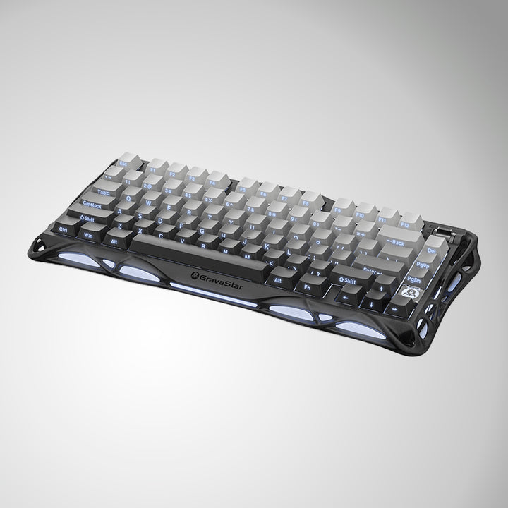 Teclado gamer GravarStar Mercury K1 Inalambrico Ingles Gradient Black - Achorao