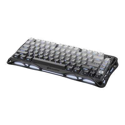 Teclado gamer GravarStar Mercury K1 Inalambrico Ingles Gradient Black - Achorao