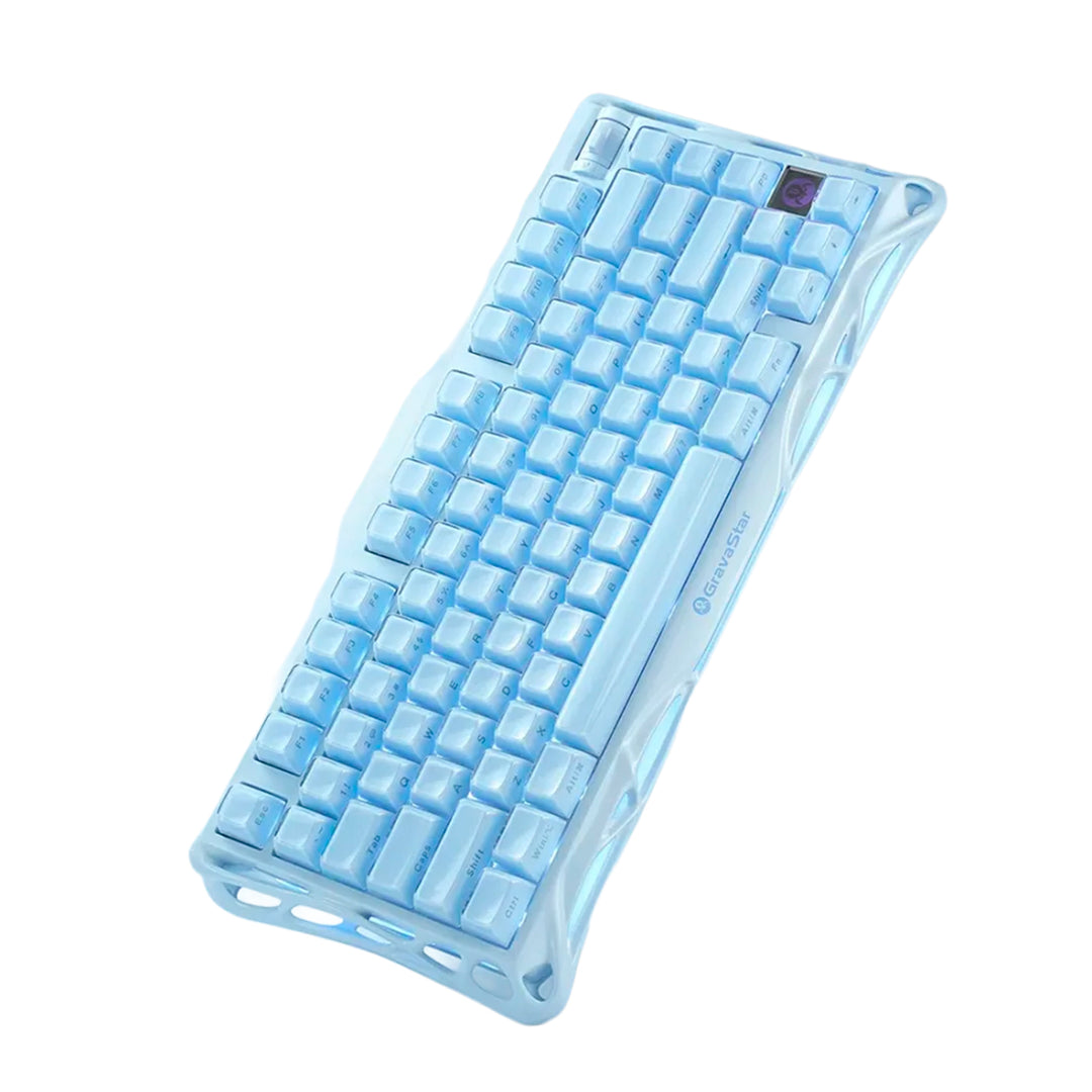 Teclado mecánico gamer Gravastar Mercury K1, inalámbrico, layout inglés - Achorao