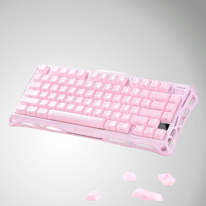 Teclado mecánico gamer Gravastar Mercury K1, inalámbrico, layout inglés - Achorao