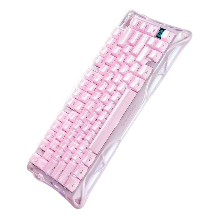 Teclado mecánico gamer Gravastar Mercury K1, inalámbrico, layout inglés - Achorao