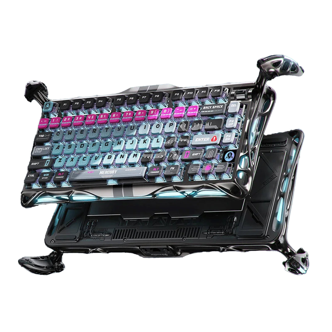 Teclado mecánico Gamer GravaStar MERCURY V75 PRO HE Cableado Ingles- Hall Effect Switch - Achorao