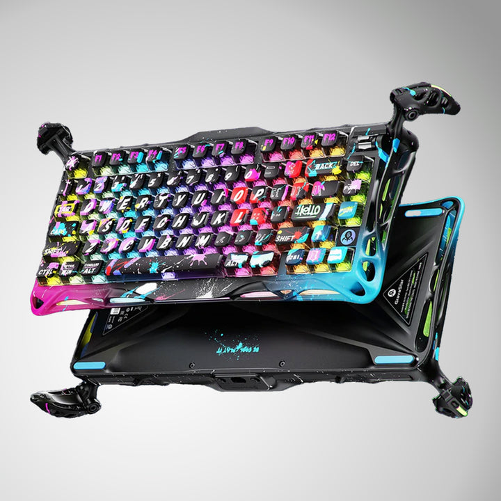 Teclado mecánico Gamer GravaStar MERCURY V75 PRO HE Cableado Ingles- Hall Effect Switch - Achorao