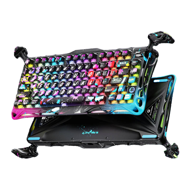 Teclado mecánico Gamer GravaStar MERCURY V75 PRO HE Cableado Ingles- Hall Effect Switch - Achorao