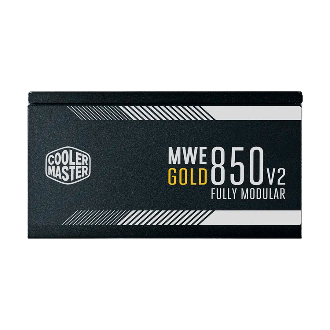 Fuente de poder Cooler Master MWE Gold V2 850w 80+ gold, Formato ATX, Full modular - Achorao