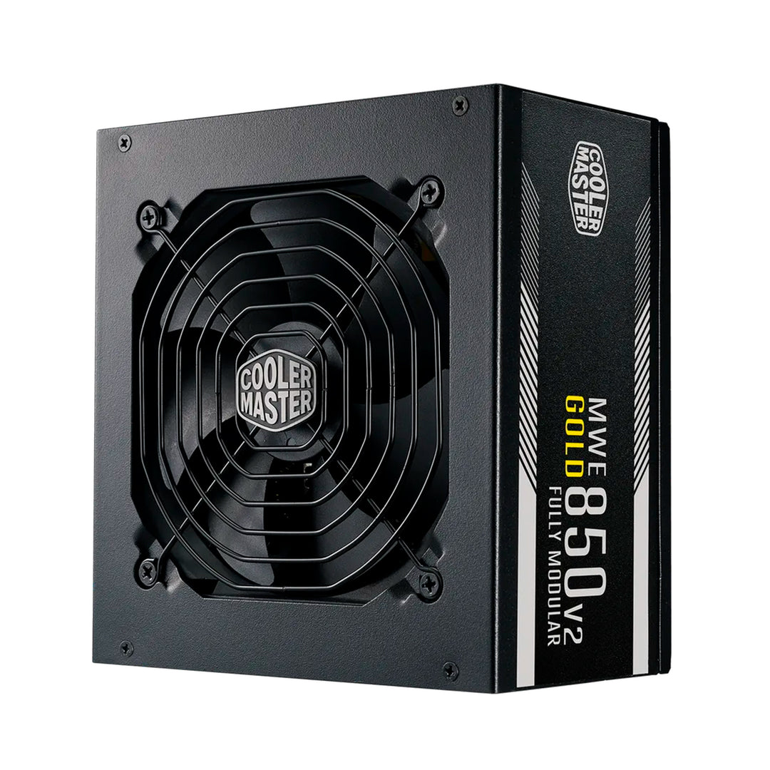 Fuente de poder Cooler Master MWE Gold V2 850w 80+ gold, Formato ATX, Full modular - Achorao