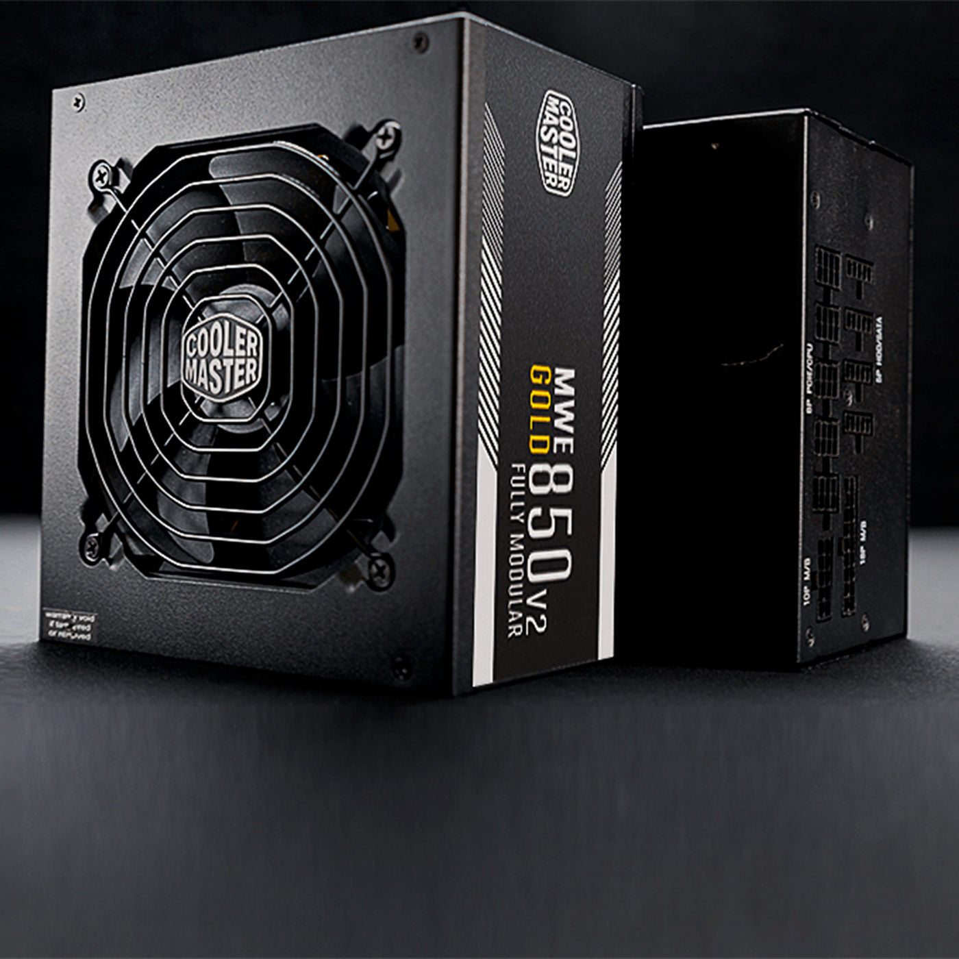 Fuente de poder Cooler Master MWE Gold V2 850w 80+ gold, Formato ATX, Full modular - Achorao