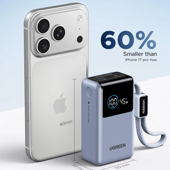 PowerBank mini Ugreen Nexode Pro 55W, 10000 mAh PB727