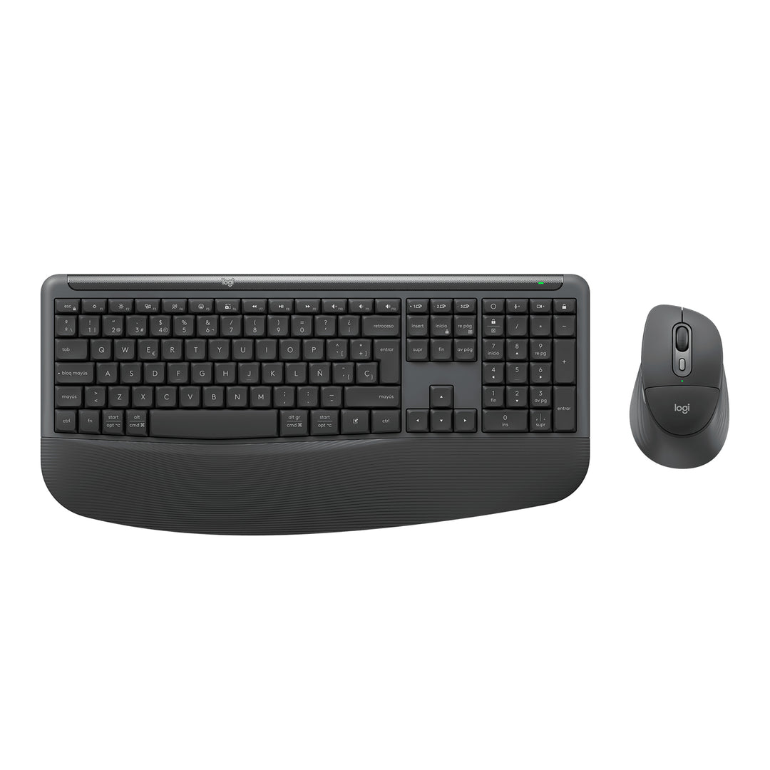 Combo Teclado + Mouse Logitech Signarture Plus MK880 SP, Grafito