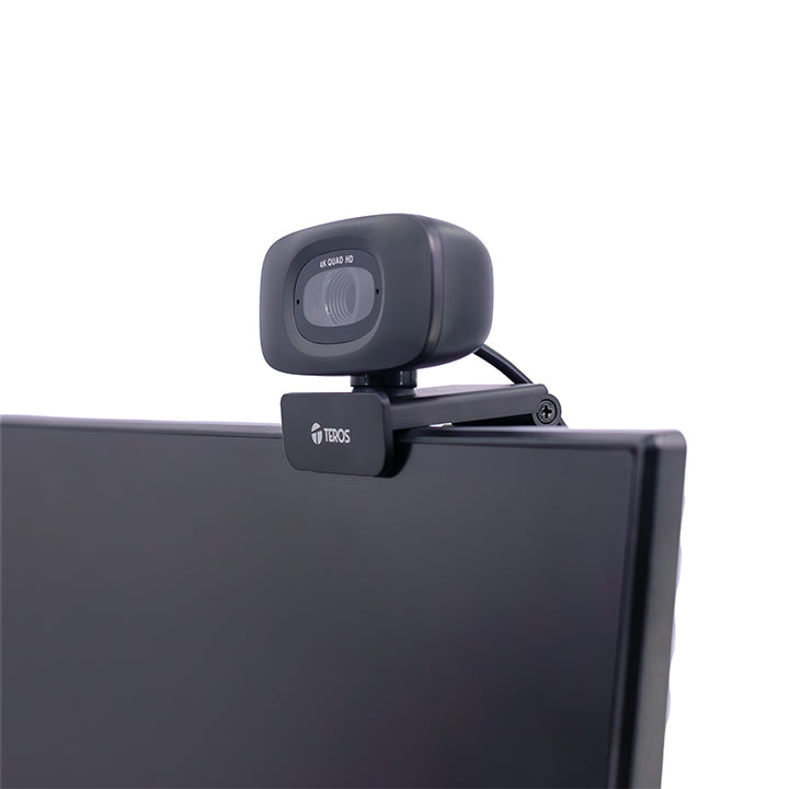 Webcam TEROS TE-9073N 4K, Microfono Incorporado USB 2.0 - Achorao