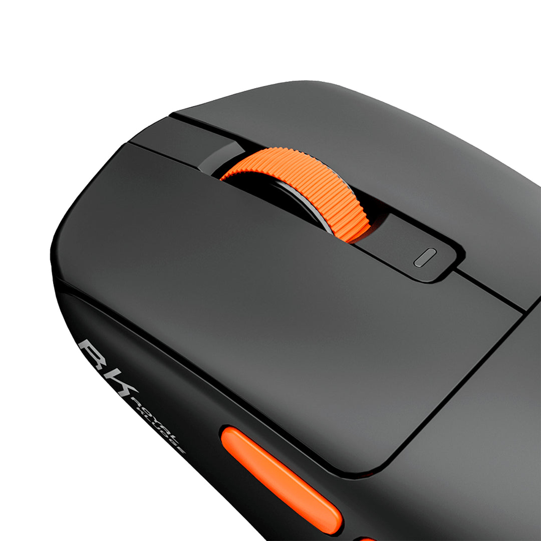 Mouse gamer Royal Kludge M30 Black Orange - Achorao