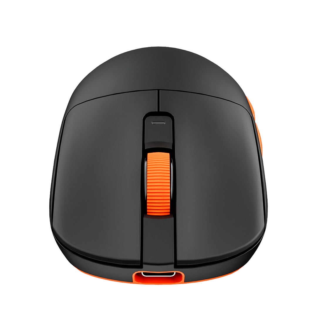 Mouse gamer Royal Kludge M30 Black Orange - Achorao