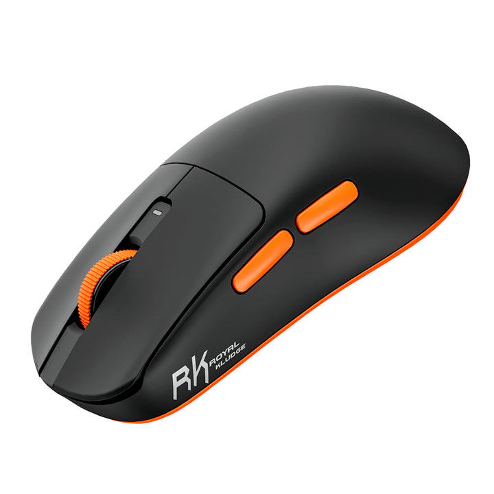 Mouse gamer Royal Kludge M30 Black Orange - Achorao