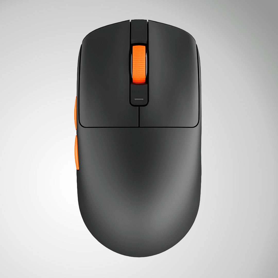 Mouse gamer Royal Kludge M30 Black Orange - Achorao