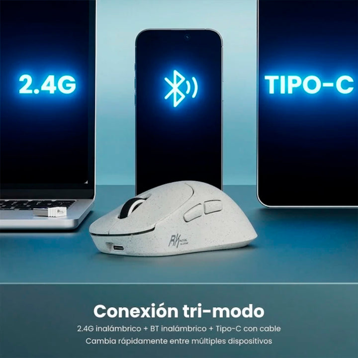 Mouse Royal Kludge MG5 Inalambrico Save the Ocean