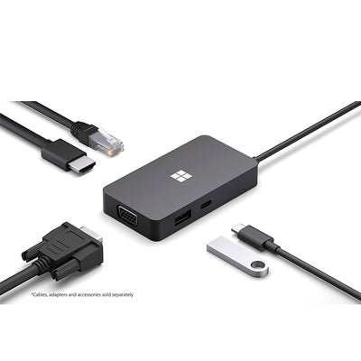 Microsoft USB-C Travel Hub (Hub Multi-puertos)(P163B)