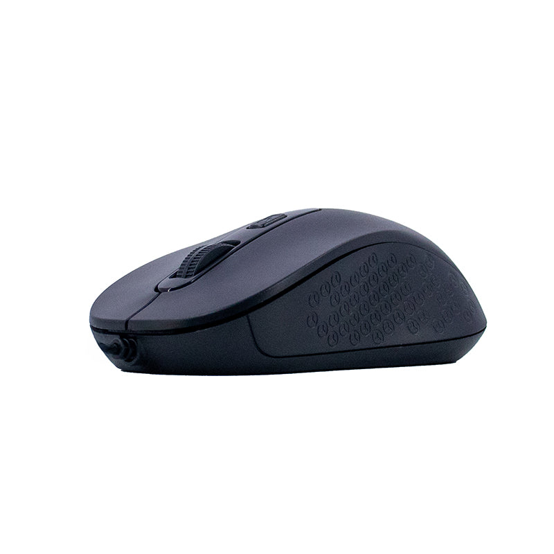 Mouse óptico Teros TE-1229S USB, 4 botones, negro - Achorao