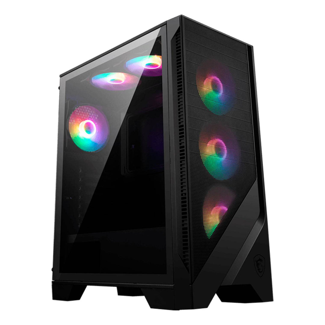 Case MSI MAG FORGE 120A AIRFLOW, Mid Tower con fuente 650W BRONZE - Achorao