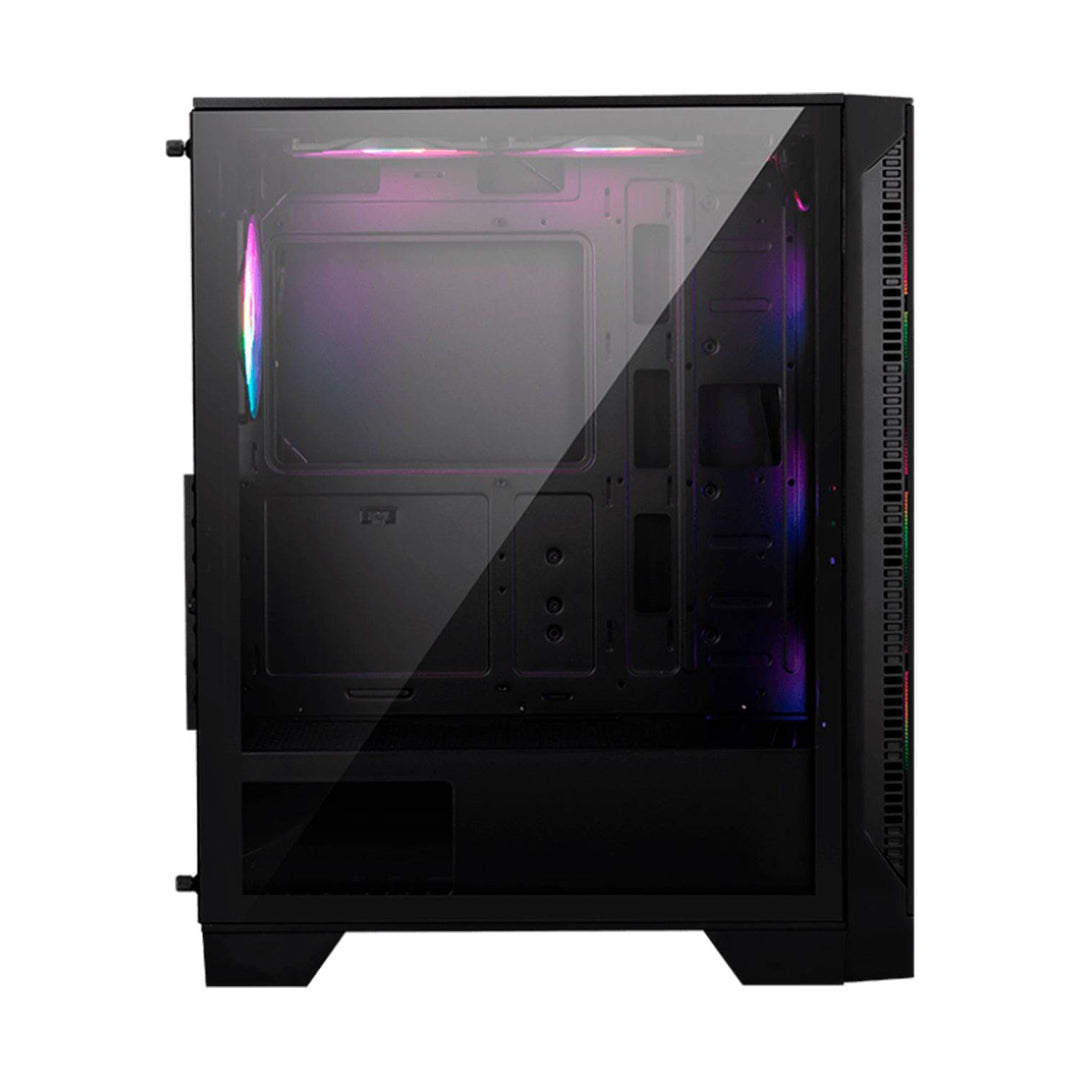 Case MSI MAG FORGE 120A AIRFLOW, Mid Tower con fuente 650W BRONZE - Achorao