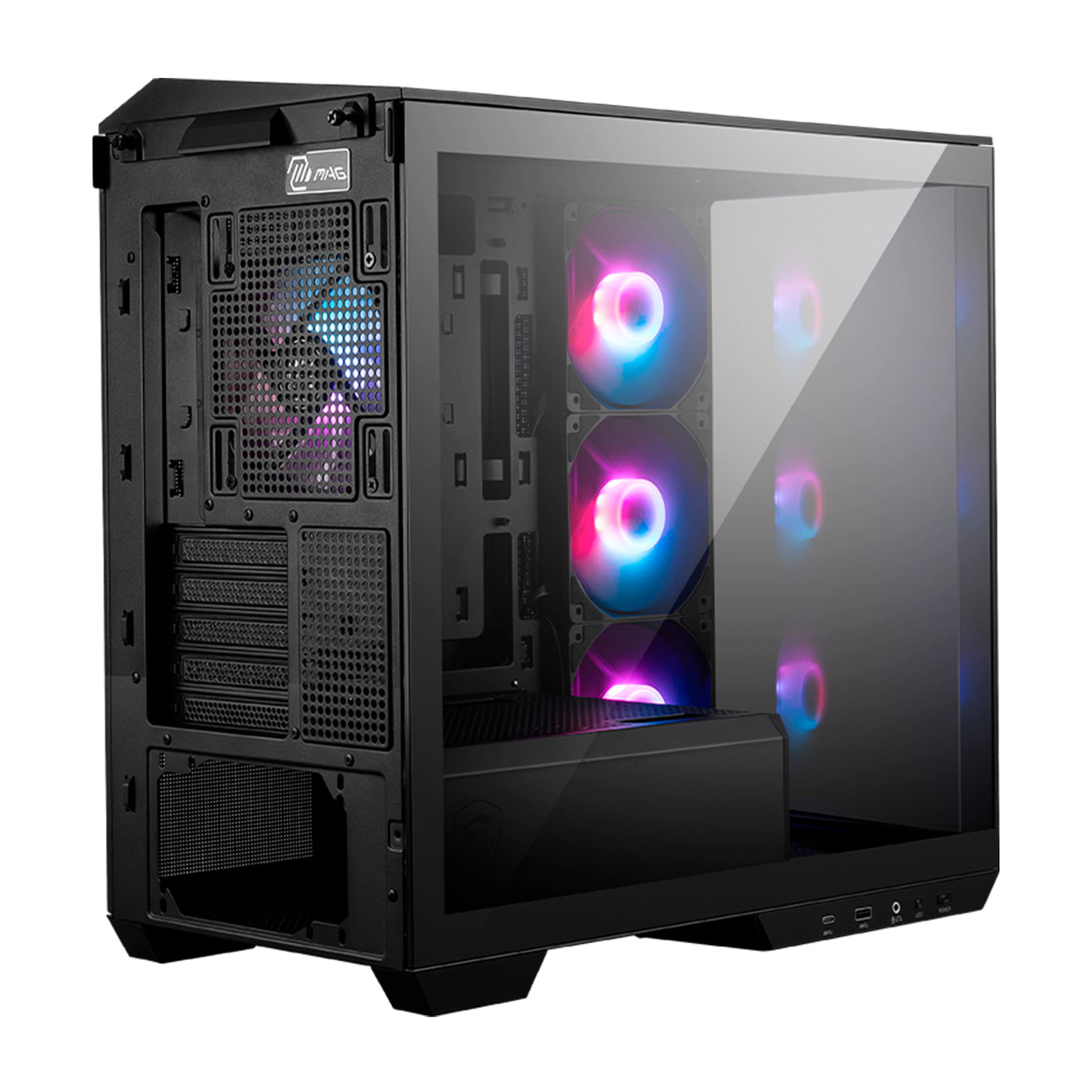 Case MSI MAG PANO M100R PZ, Micro ATX Tower - Achorao