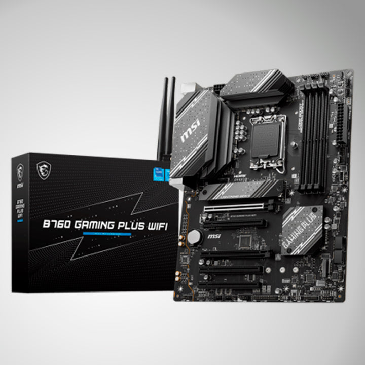 Motherboard MSI B760 GAMING PLUS WIFI, Chipset Intel B760, LGA1700, HDMI, DP, ATX - Achorao