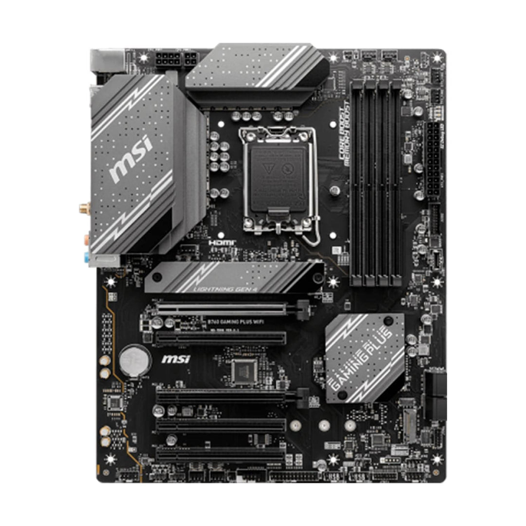 Motherboard MSI B760 GAMING PLUS WIFI, Chipset Intel B760, LGA1700, HDMI, DP, ATX - Achorao