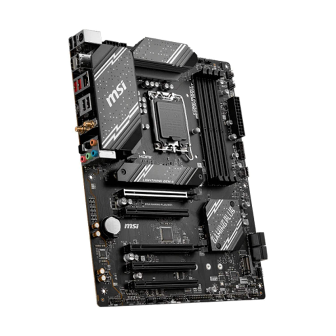 Motherboard MSI B760 GAMING PLUS WIFI, Chipset Intel B760, LGA1700, HDMI, DP, ATX - Achorao
