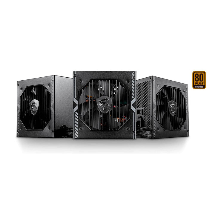 Fuente de alimentación MSI MAG A650BN, 650W, 80 PLUS Bronze Certified, Formato ATX. - Achorao