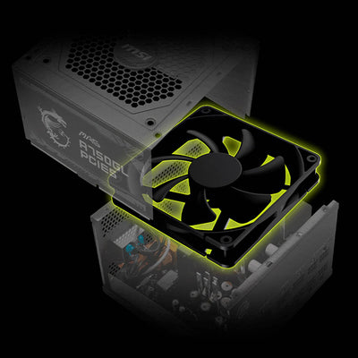 Fuente de alimentación MSI MAG A750GL PCIE5, 750W, 80 PLUS Gold, Formato ATX. - Achorao