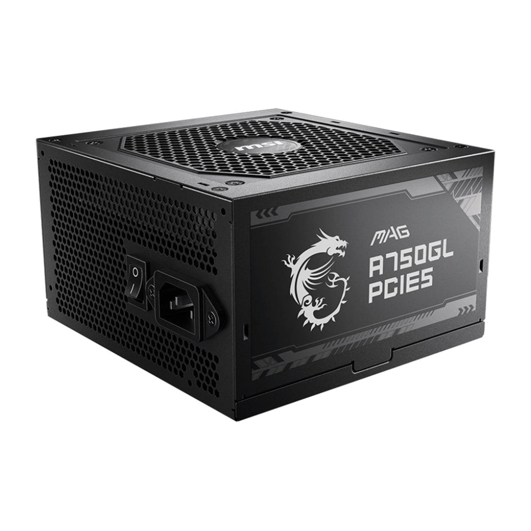 Fuente de alimentación MSI MAG A750GL PCIE5, 750W, 80 PLUS Gold, Formato ATX. - Achorao