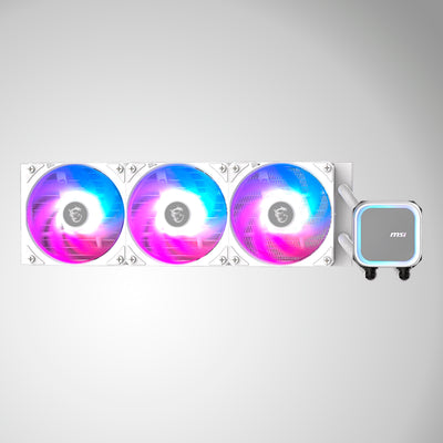 Refrigerador líquido de CPU MSI MAG CORELIQUID A13 360 WHITE - Achorao
