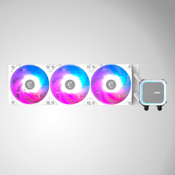 Refrigerador líquido de CPU MSI MAG CORELIQUID A13 360 WHITE - Achorao