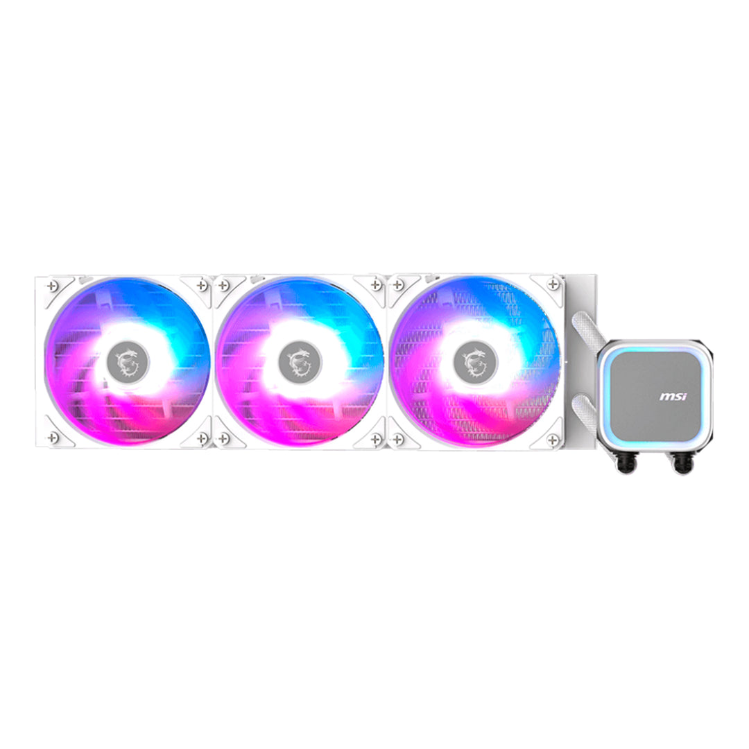 Refrigerador líquido de CPU MSI MAG CORELIQUID A13 360 WHITE - Achorao