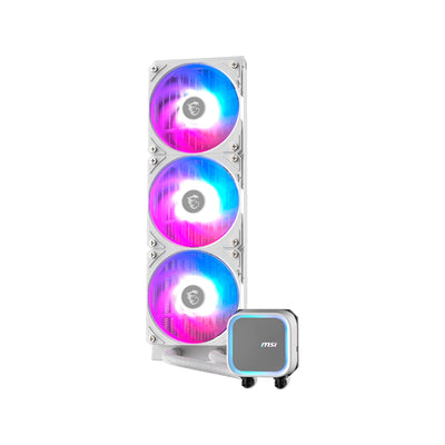 Refrigerador líquido de CPU MSI MAG CORELIQUID A13 360 WHITE - Achorao