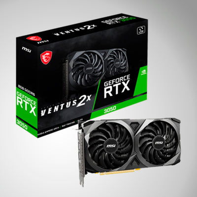 Tarjeta de video GeForce RTX 3050 Ventus 2x XS 8GB, GDDR6 - Achorao