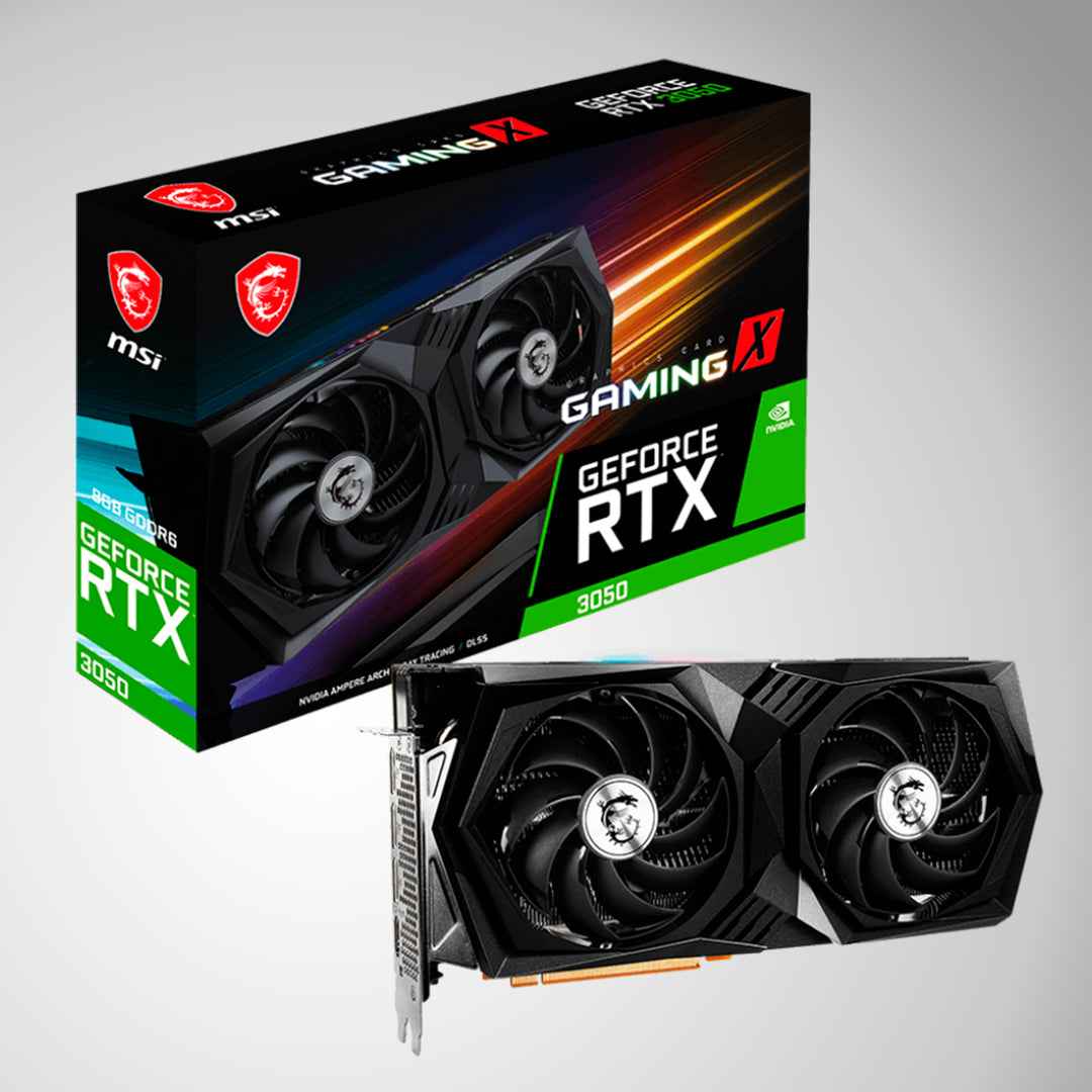 Tarjeta de video MSI GeForce RTX 3050 Gaming X 6GB GDDR6 - Achorao