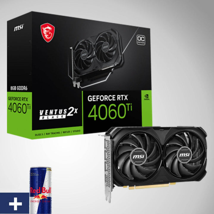 Tarjeta de Video MSI Geforce RTX 4060 TI Ventus 2X Black 8GB OC Edit GDDR6 - Achorao