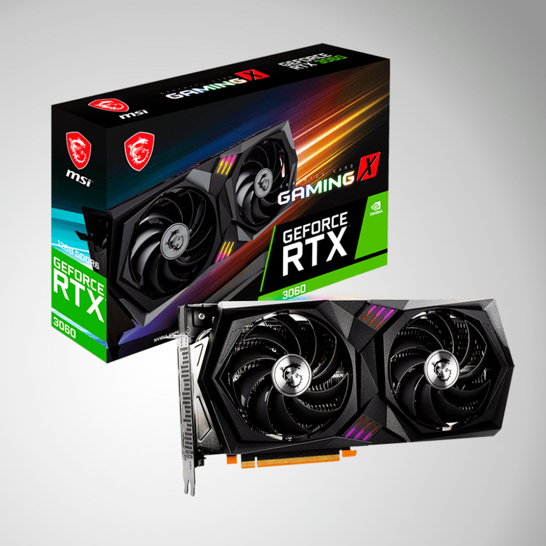 Tarjeta de video MSI Nvidia GeForce RTX 3060 GAMING X 12GB - Achorao