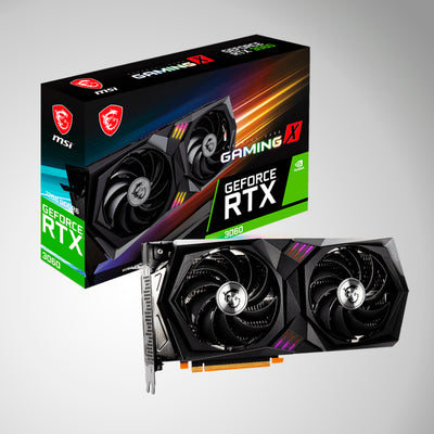 Tarjeta de video MSI Nvidia GeForce RTX 3060 GAMING X 12GB - Achorao