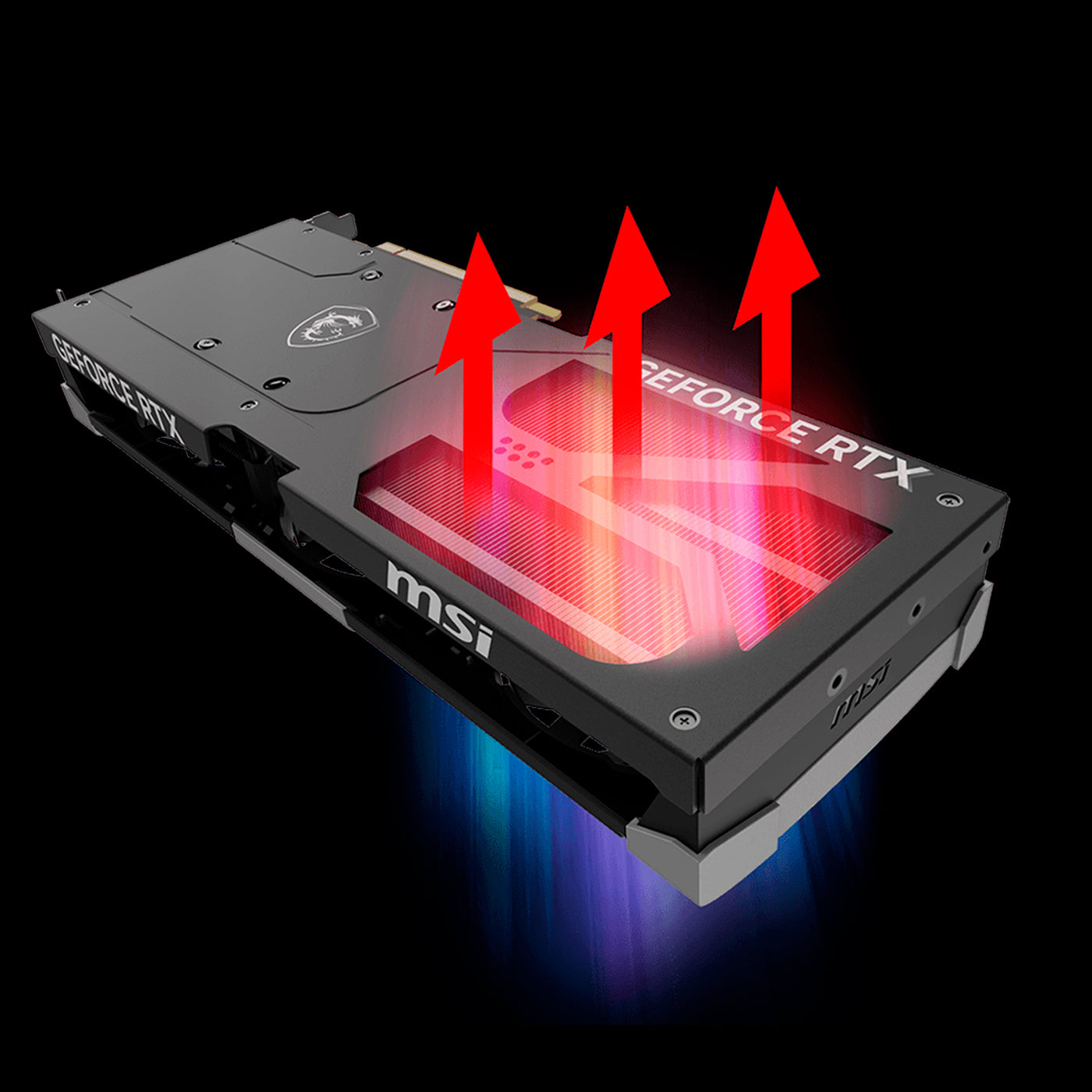 Tarjeta de video MSI RTX 5070 TI VENTUS 3X OC 16G GDDR7, PCIe Gen 5 - Achorao