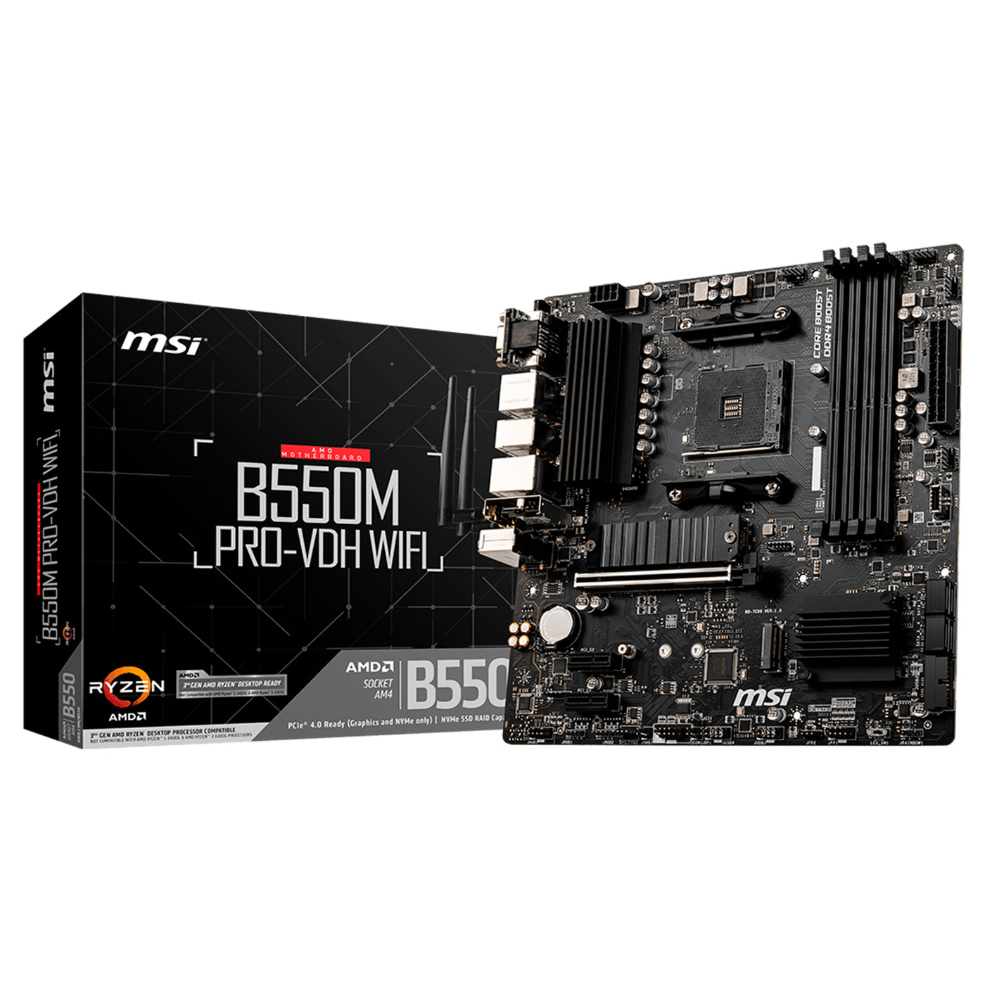Motherboard MSI B550M PRO-VDH WIFI DDR4 - Achorao
