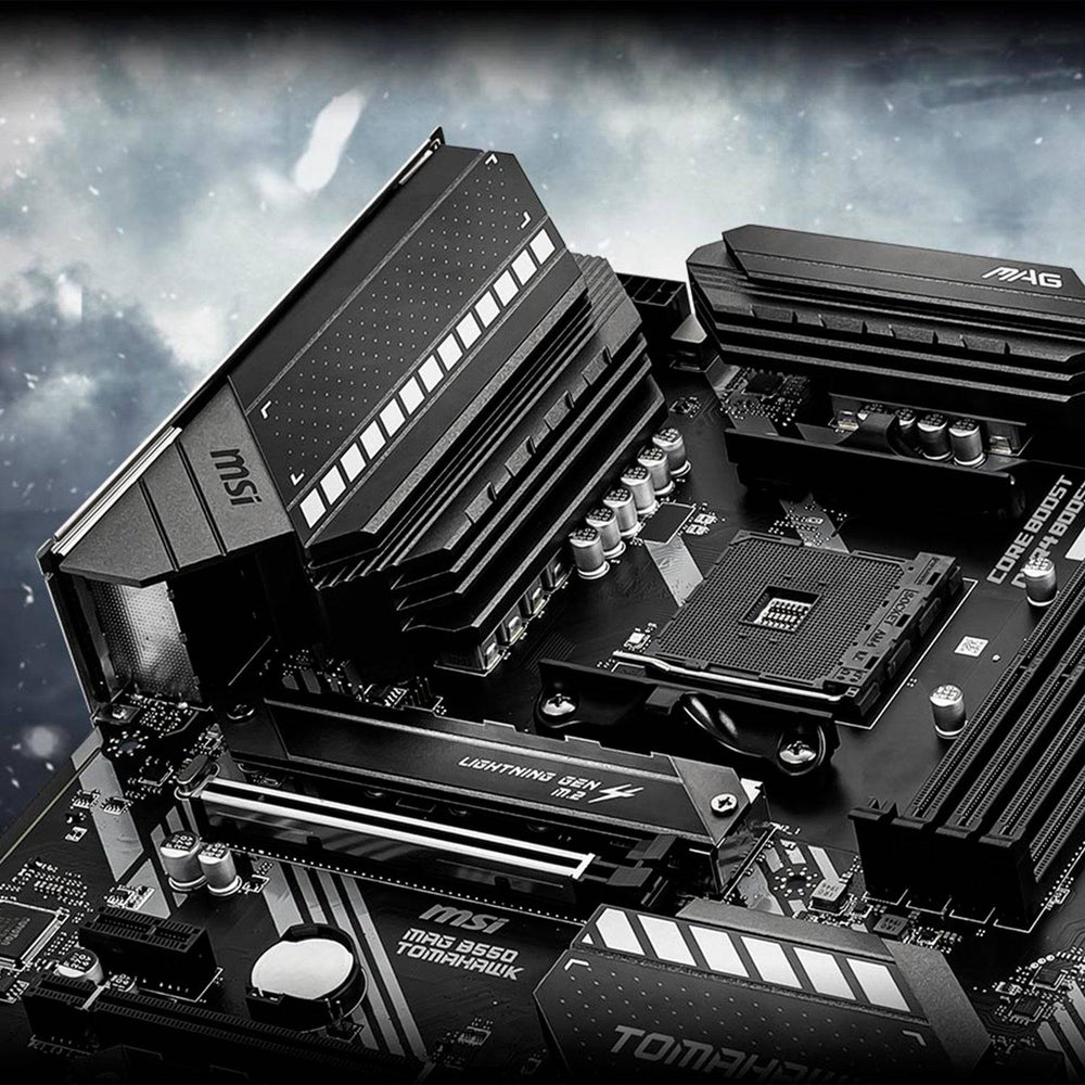 Motherboard MSI MAG B550 TOMAHAWK, AMD B550, AM4 Socket, HDMI, DP, USB 3.2 Gen 2 - Achorao