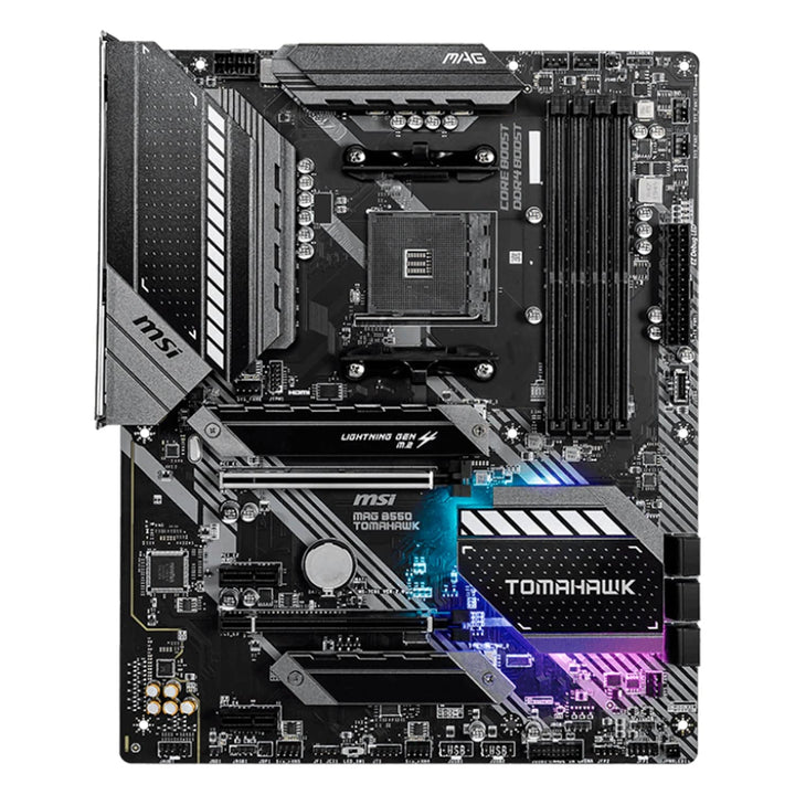 Motherboard MSI MAG B550 TOMAHAWK, AMD B550, AM4 Socket, HDMI, DP, USB 3.2 Gen 2 - Achorao