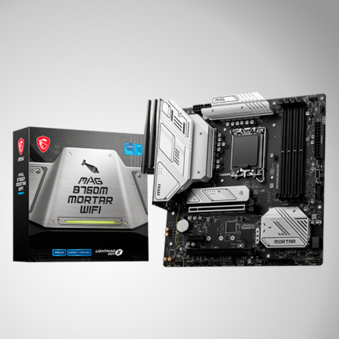 Motherboard MSI MAG B760M MORTAR WIFI, Chipset Intel B760, LGA1700, HDMI - Achorao