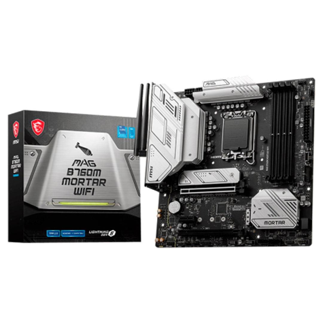Motherboard MSI MAG B760M MORTAR WIFI, Chipset Intel B760, LGA1700, HDMI - Achorao