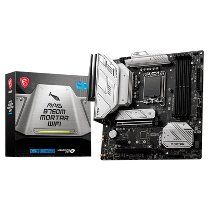 Motherboard MSI MAG B760M MORTAR WIFI, Chipset Intel B760, LGA1700, HDMI - Achorao