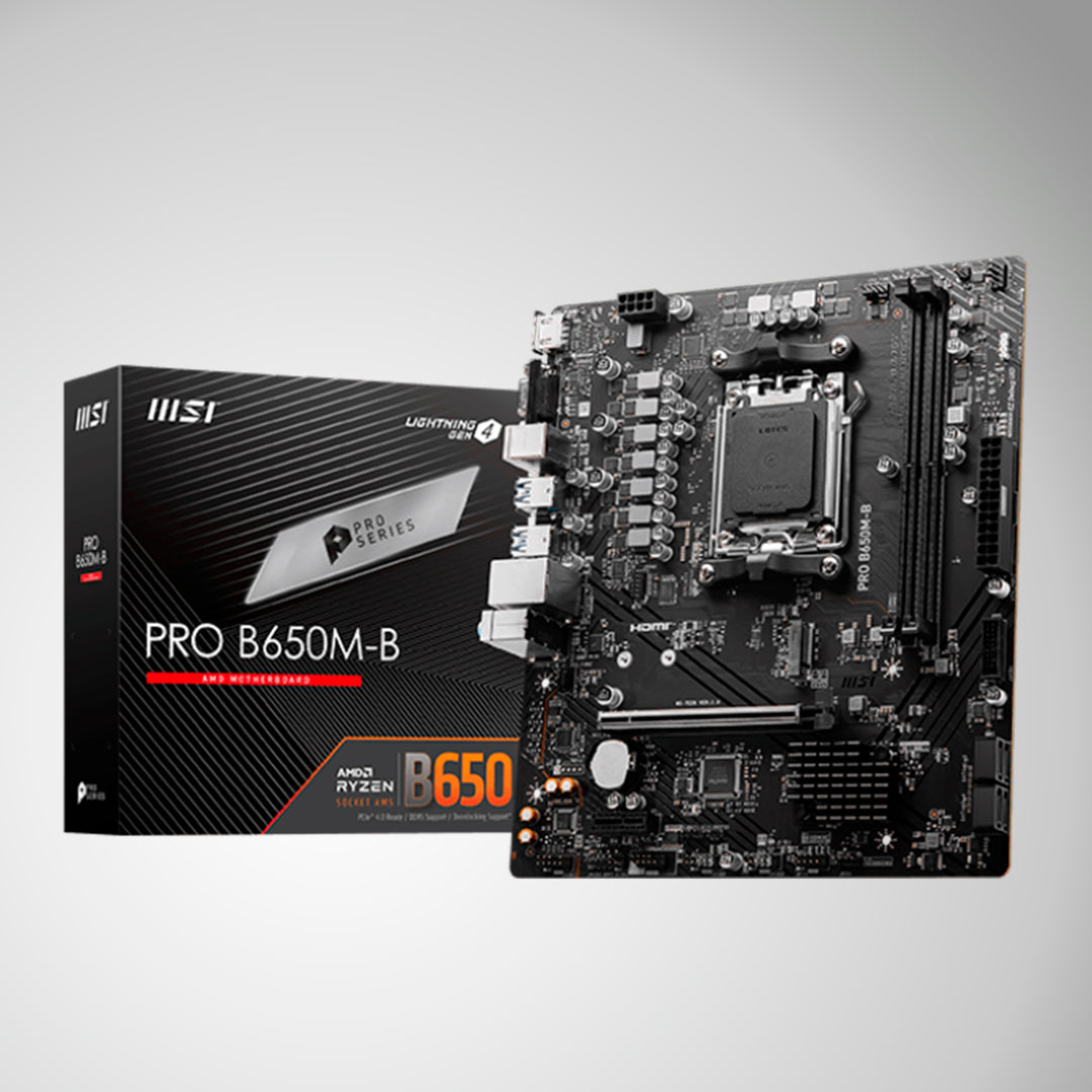 Motherboard MSI PRO B650M-B, SCOKET AM5 DDR5 SUPPORT - Achorao