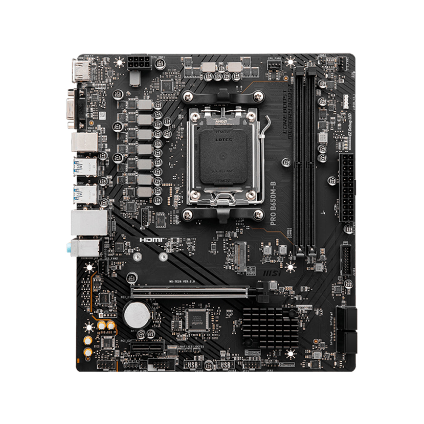 Motherboard MSI PRO B650M-B, SCOKET AM5 DDR5 SUPPORT - Achorao