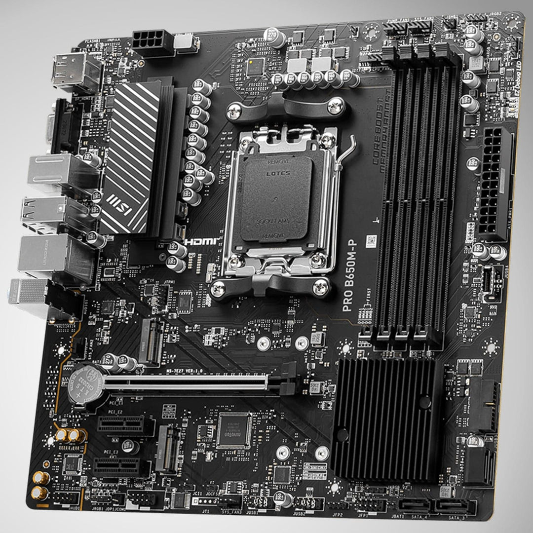 Motherboard MSI PRO B650M-P, Chipset AMD B650, Socket AMD AM5, mATX - Achorao