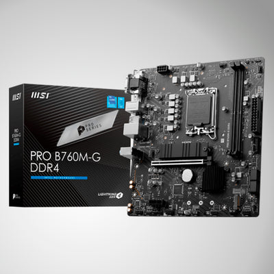 Motherboard MSI PRO B760M-G, Chipset Intel B760, LGA1700, HDMI, DP, VGA, mATX - Achorao